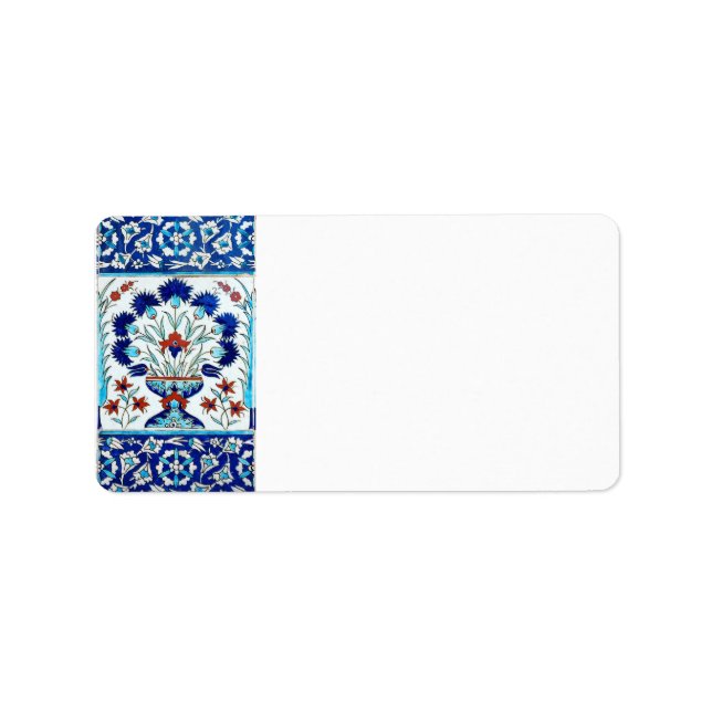 Iznik ceramics label (Front)