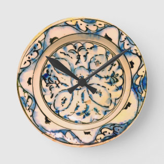 Iznik Pattern Wall Clock