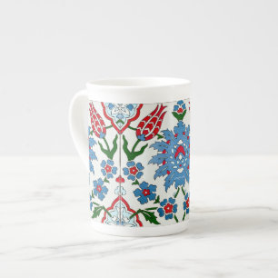 iznik tile bone china mug