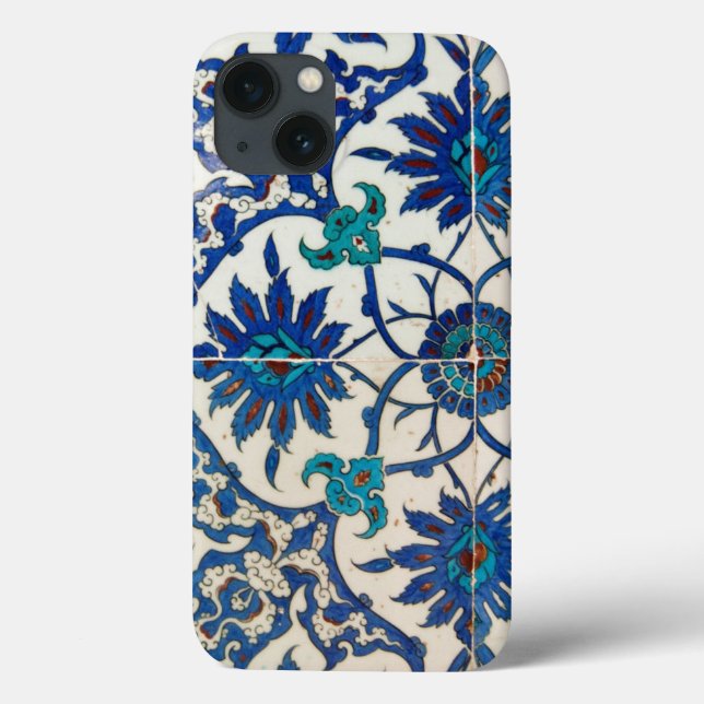Iznik Tiles Blue Case-Mate iPhone Case (Back)