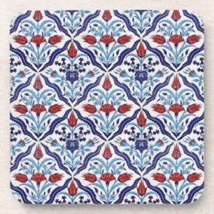 Iznik tiles Cork Coaster