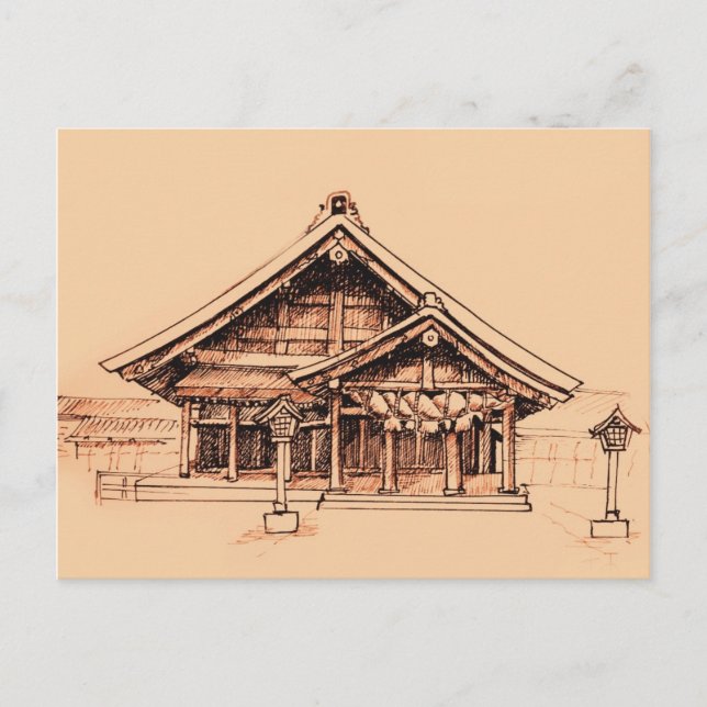 Izumo-Taisha Postcard (Front)