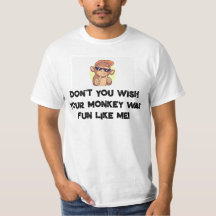 IZVARA FUNNY MONKEY T-SHIRT