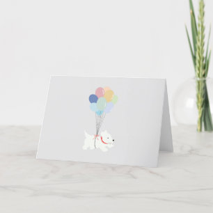 Izzie The Westie Thank You Card