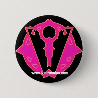 izzie Voodoo logo button/badge 2 Inch Round Button