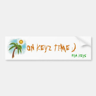 j0382594, ON KEYZ TIME :), FLA KEYS Bumper Sticker