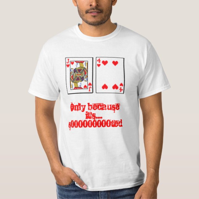 J4 of Hearts T-Shirt (Front)