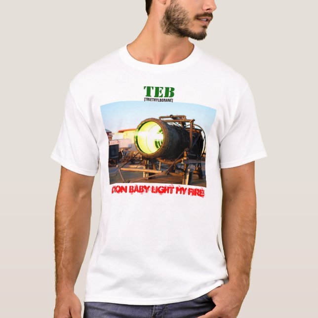 J58 TEB METTENT À FEU le T-shirt (Devant)