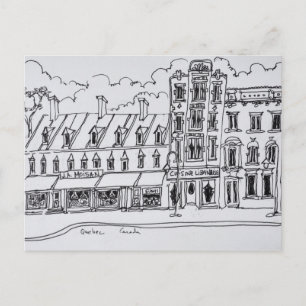 J.A. Moisan Grocery Store Canada Postcard