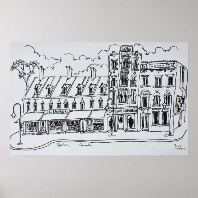 J.A. Moisan Grocery Store | Canada Poster (Front)