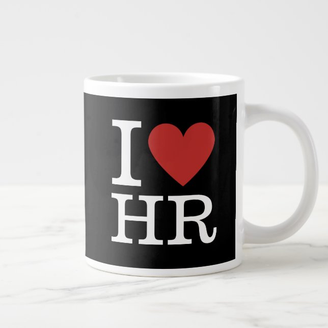 J'❤️ Aime Jumbo Mug HR - Pour Le Personnel Du Dépa (Droite)