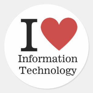 J'❤️ Aime Le Département Informatique. STICKER