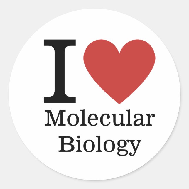 J❤️Aime STICKER EN Biologie Moléculaire (Devant)