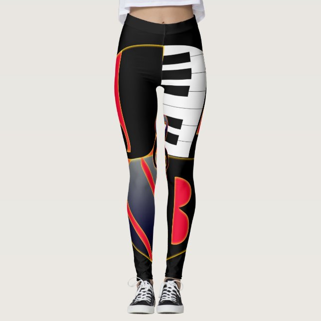 J. Baxter & The S.A.U.C.E Band Leggings (Front)