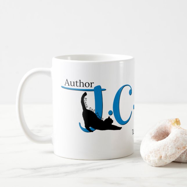 J.C. Wing Author Mug (With Donut)