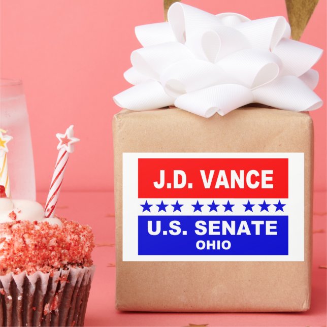 J.D. Vance U.S. Senate Ohio 2022 Sticker (Party)