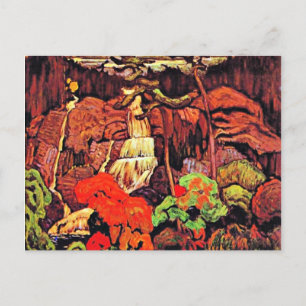 J.E.H. MacDonald - Algoma Waterfall, Postcard