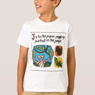 J est pour le T-shirt Jackfruit Kids