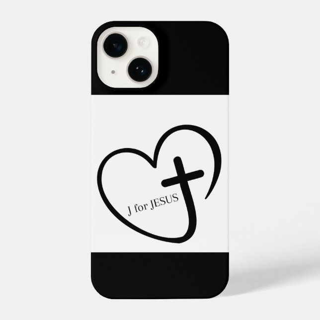 J for Jesus Phone Case (Back)