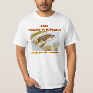 J&G Texas Weiners - Jersey's Best Chili Dogs Tee