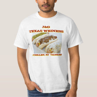 J&G Texas Weiners - Jersey's Best Chili Dogs Tee
