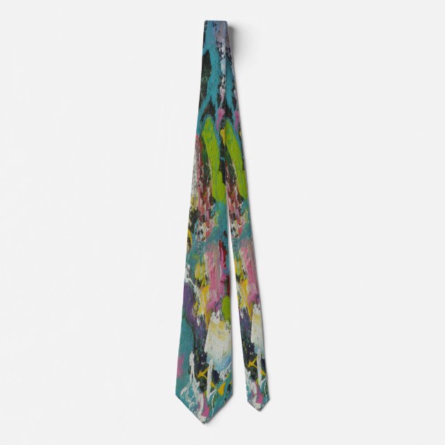 J Garcia Inspired Abstract Tie by Skye Taylor (Front)
