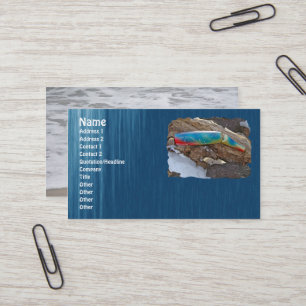 J & H "WIG LIT" Vintage Saltwater Lure Items Business Card