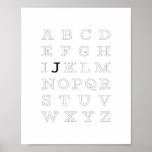 J is for (1 of 3) personalized