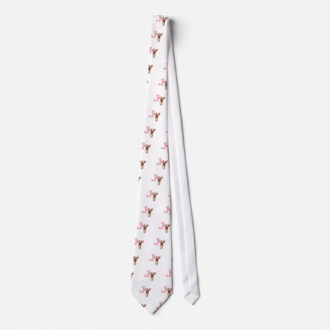 J is for Jackalope Tie (Front)