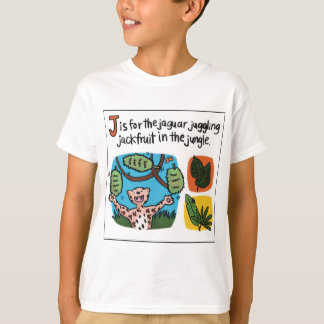 J is for Jackfruit Kids T-shirt