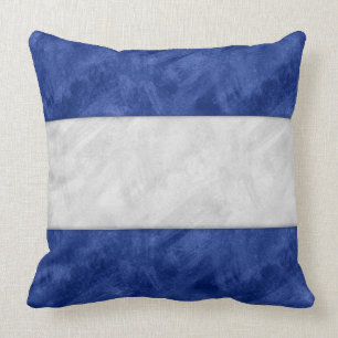 J Juliet Watercolor #Nautical Signal Maritime Flag Throw Pillow