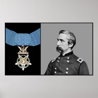 J.L. Chamberlain and The Medal Of Honor Poster