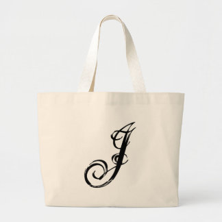 J letter J bag graphic fashion customized bag