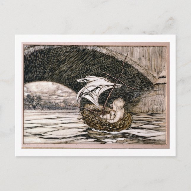 J.M. Barrie | 'He Passed Under the Bridge and Came Postcard (Front)