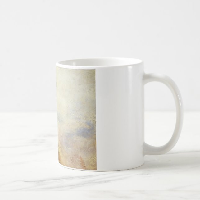 J. M. W. Turner - A mountain scene, Val d'Aosta Coffee Mug (Right)