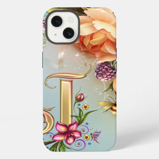 J Monogram  iPad Air Case (Back)