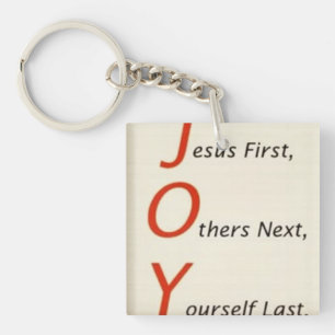 J.O.Y KEYCHAIN