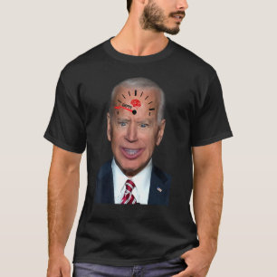 J Oe Bi Den Empty Bi Den Brain Gas Prices Gas Pump T-Shirt