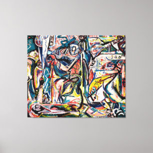 J. P. - CIRCUMCISION - 1946 - Abstract - Canvas Print