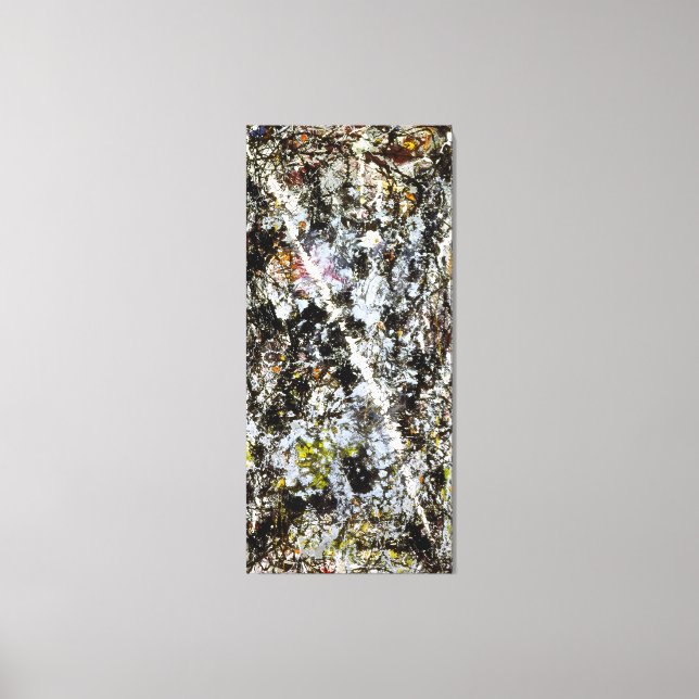 J. P. - COMET - 1947 - Abstract Expressionism -  Canvas Print (Front)