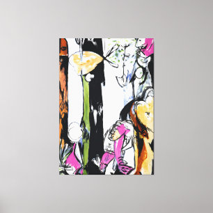 J. P. - EASTER AND THE TOTEM - 1953 - Abstract - Canvas Print