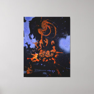 J. P. - ELECTRIC NIGHT - 1946 - Abstract - Canvas Print