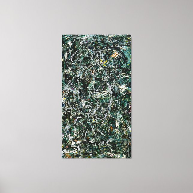 J. P. - FULL FATHOM FIVE - 1947 - Abstract - Canvas Print (Front)