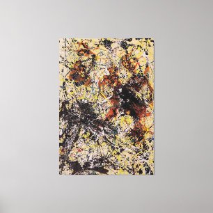 J. P. - Number 12 - 1949 - Action painting - Canvas Print