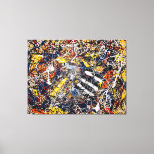 J. P. - Number 17A - 1948 - Action painting - Canvas Print