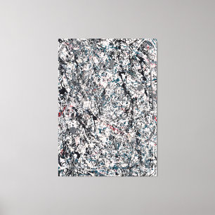 J. P. - Number 19 - 1948 - Action painting - Canvas Print