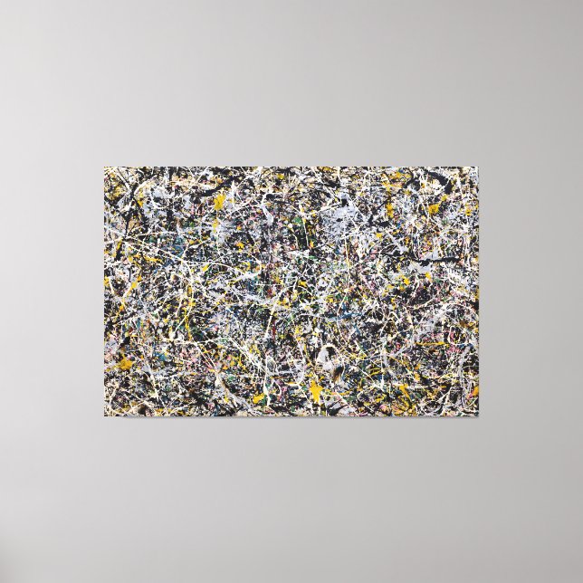 J. P. - Number 1 - 1949 - Abstract Expressionism - Canvas Print (Front)