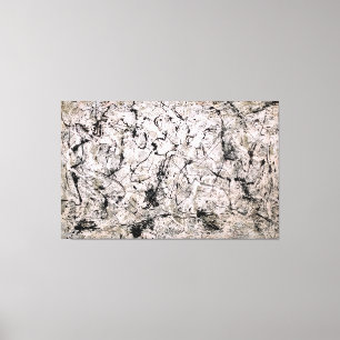 J. P. - Number 28 - 1950 - Action painting - Canvas Print