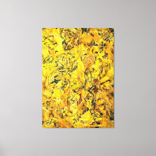 J. P. - Number 2 - 1951 - Abstract Expressionism - Canvas Print