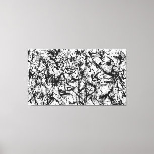 J. P. - Number 32 - 1950 - Action painting - Canvas Print